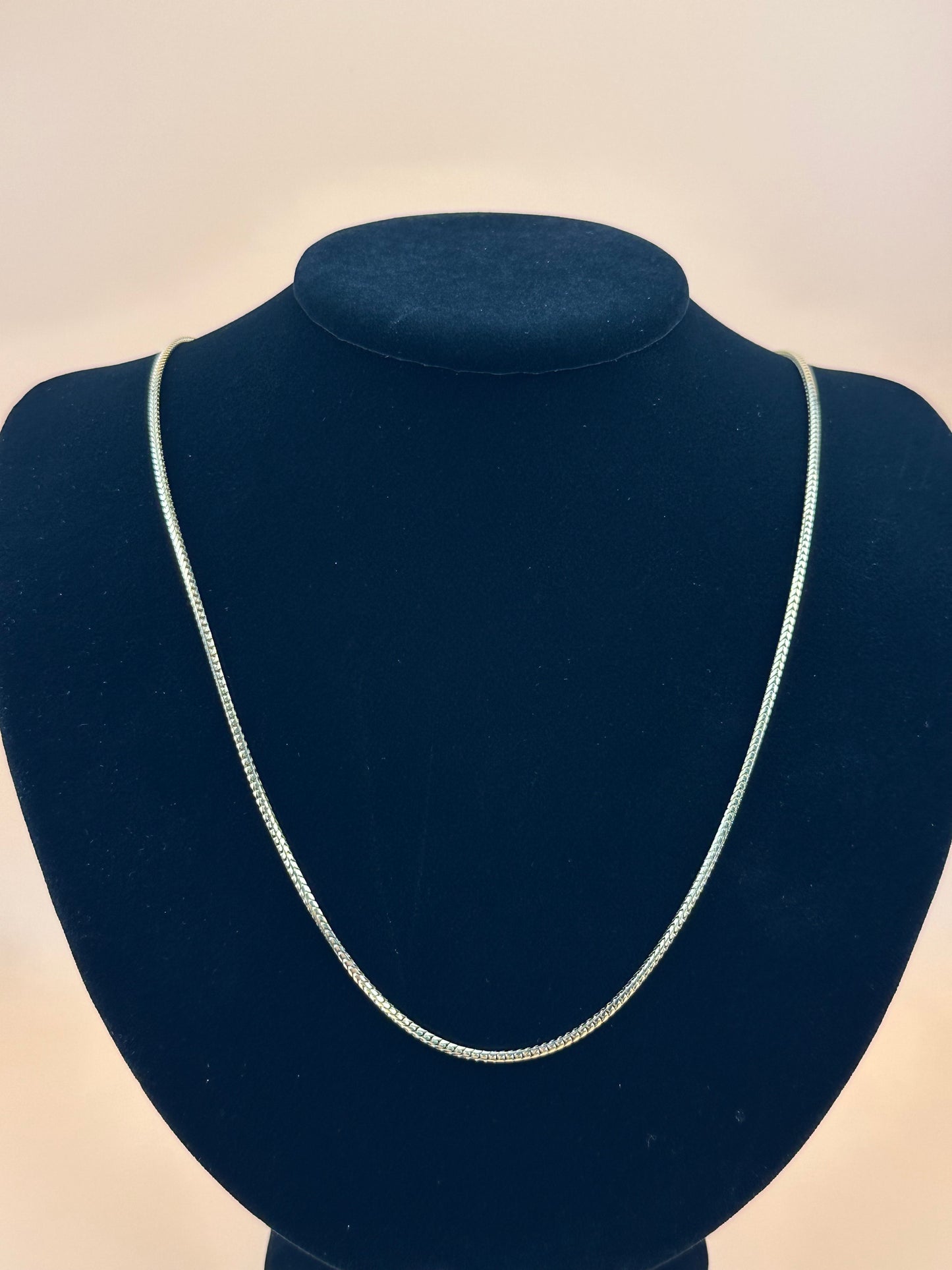 14K Solid Gold Franco Chain – 1.6mm Round Link Necklace & Bracelet