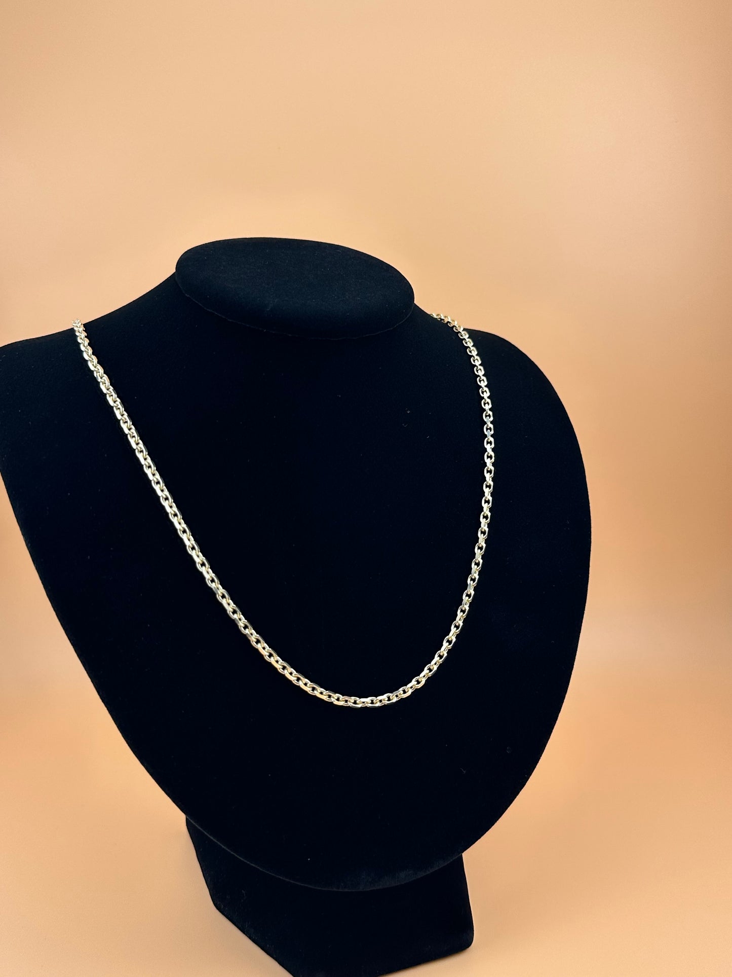 14K Solid Gold Fancy Chain – 2.9mm Real Gold Necklace & Bracelet