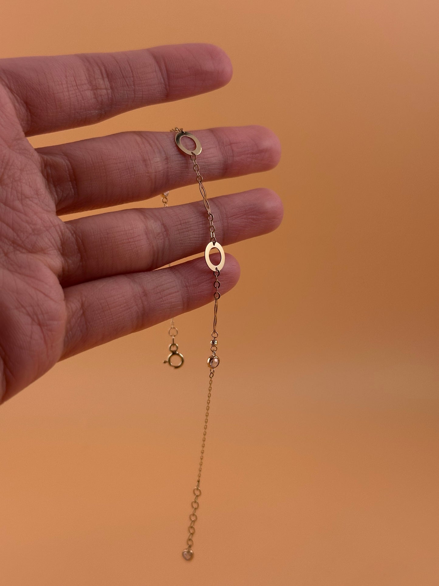 14K Gold Adjustable Light Bracelet