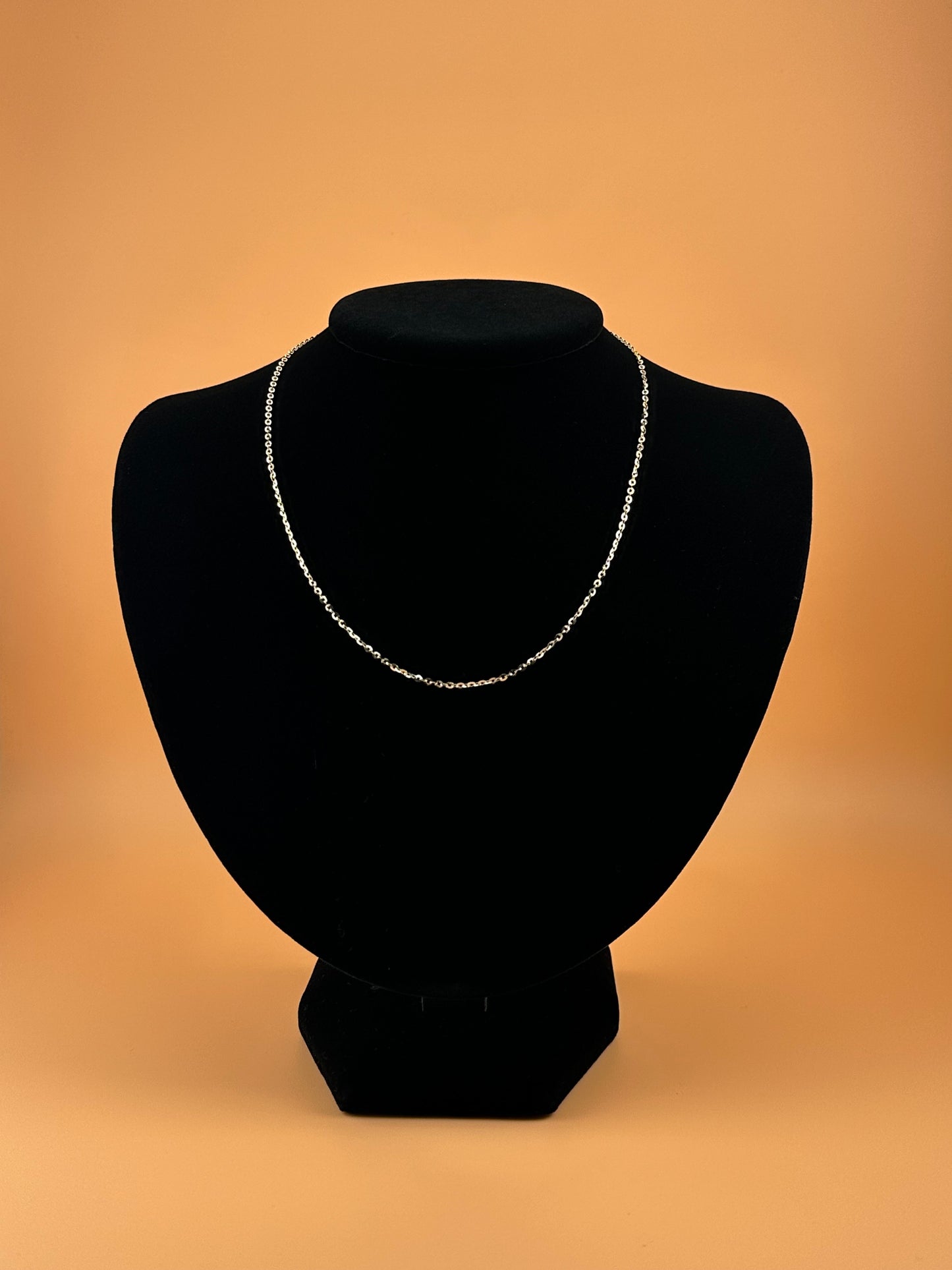 14K Gold DC Rolo Cable Chain Necklace – 1.6mm