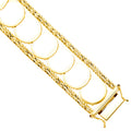 14K Yellow Gold Bola Set - AB524