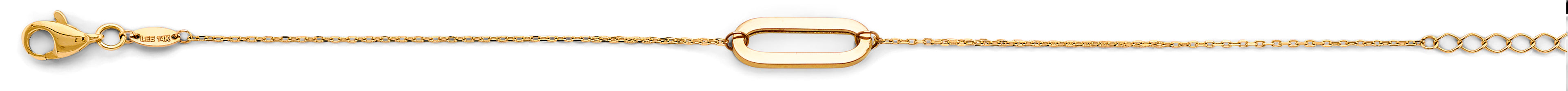 14K Yellow Gold Light Necklace & Bracelet - AB1086