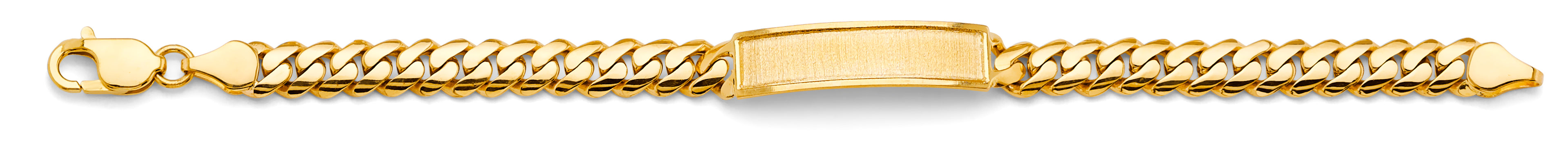 14K Yellow Gold Baby ID Bracelet - AB1171