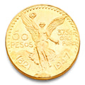 Solid Gold Mexican Coin Pendant – 50 Peso, 10 Peso, 5 Peso, 2.5 Peso, 2 Peso