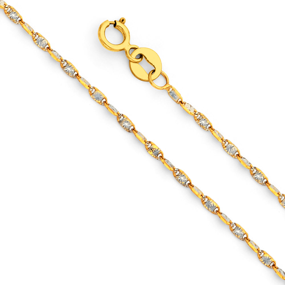 14K Yellow Gold Assorted Pendant Chains 1.4mm Chain - CH-0485