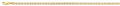 14K Two Tone Gold 2 Tone Mariner Concave Light D.C. 3.5mm Chain - CH-0641