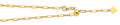 14K Yellow Gold Adjustable Chain & Necklaces Chain - CH663
