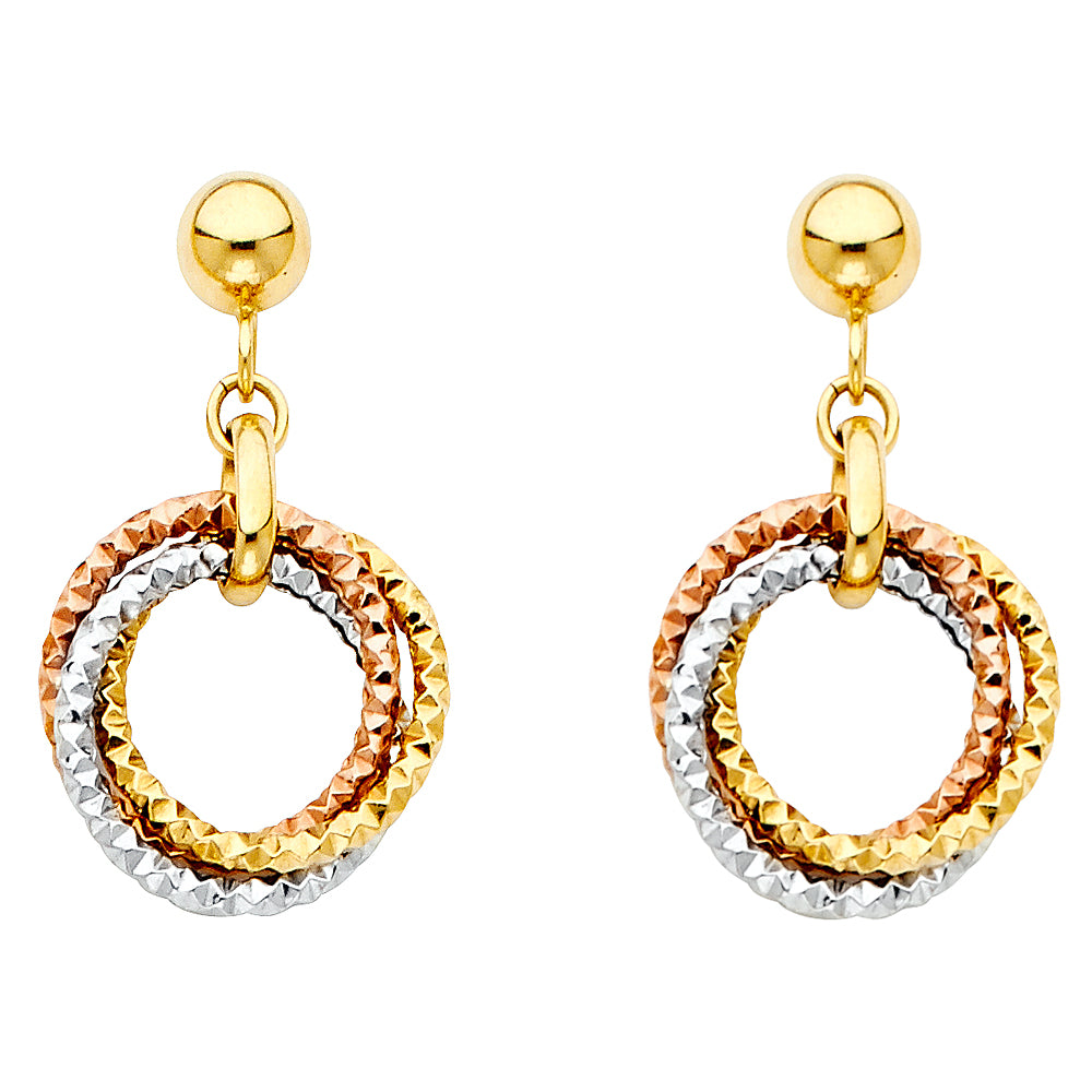 14K Yellow Gold Light Necklace & Bracelet - ER1384