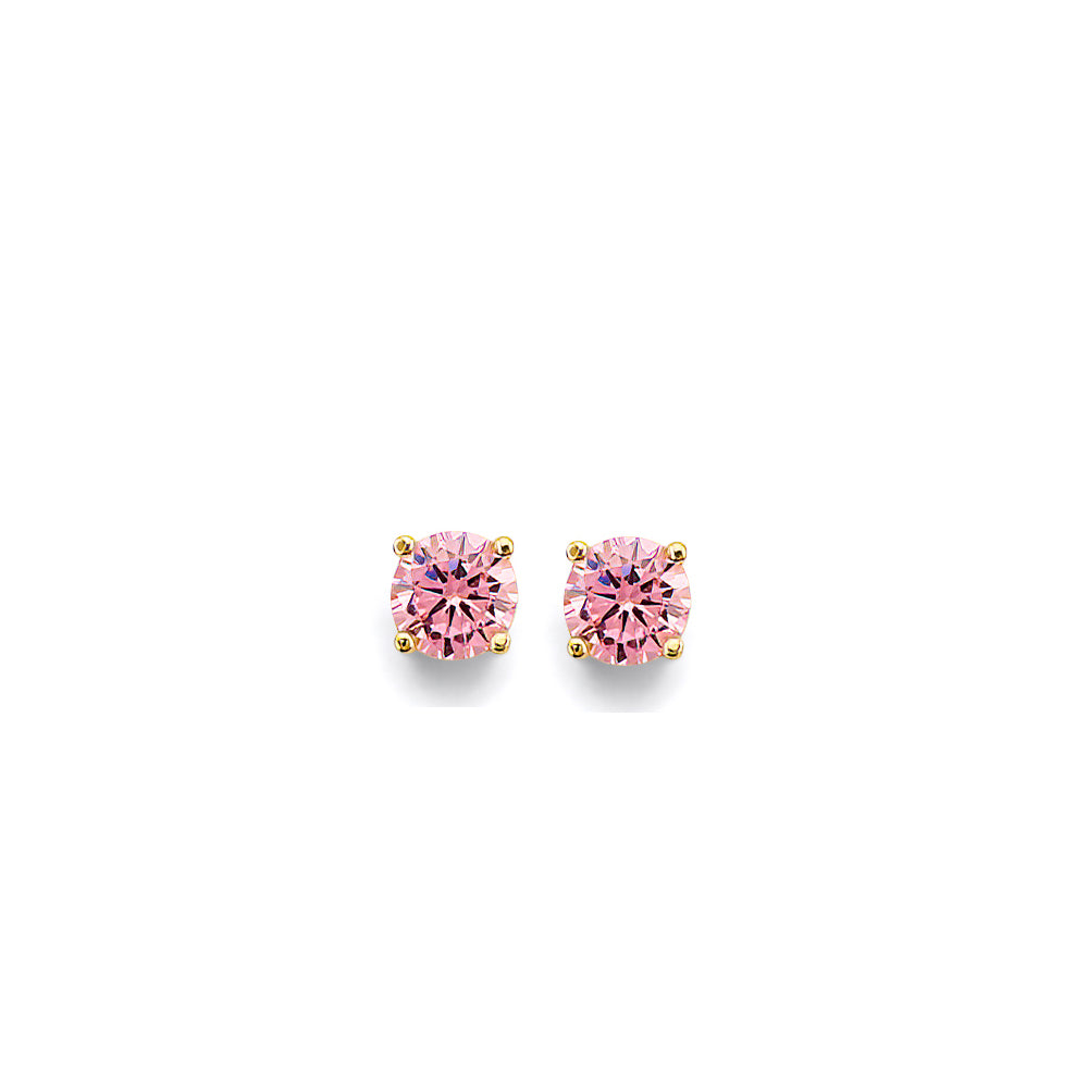 14K Yellow Gold Monthly & Zodiac Jewelry - ER1965 - Image 10