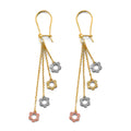 14K Yellow Gold Hanging Earring - ER2013