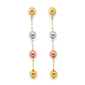 14K Yellow Gold Hanging Earring - ER2037