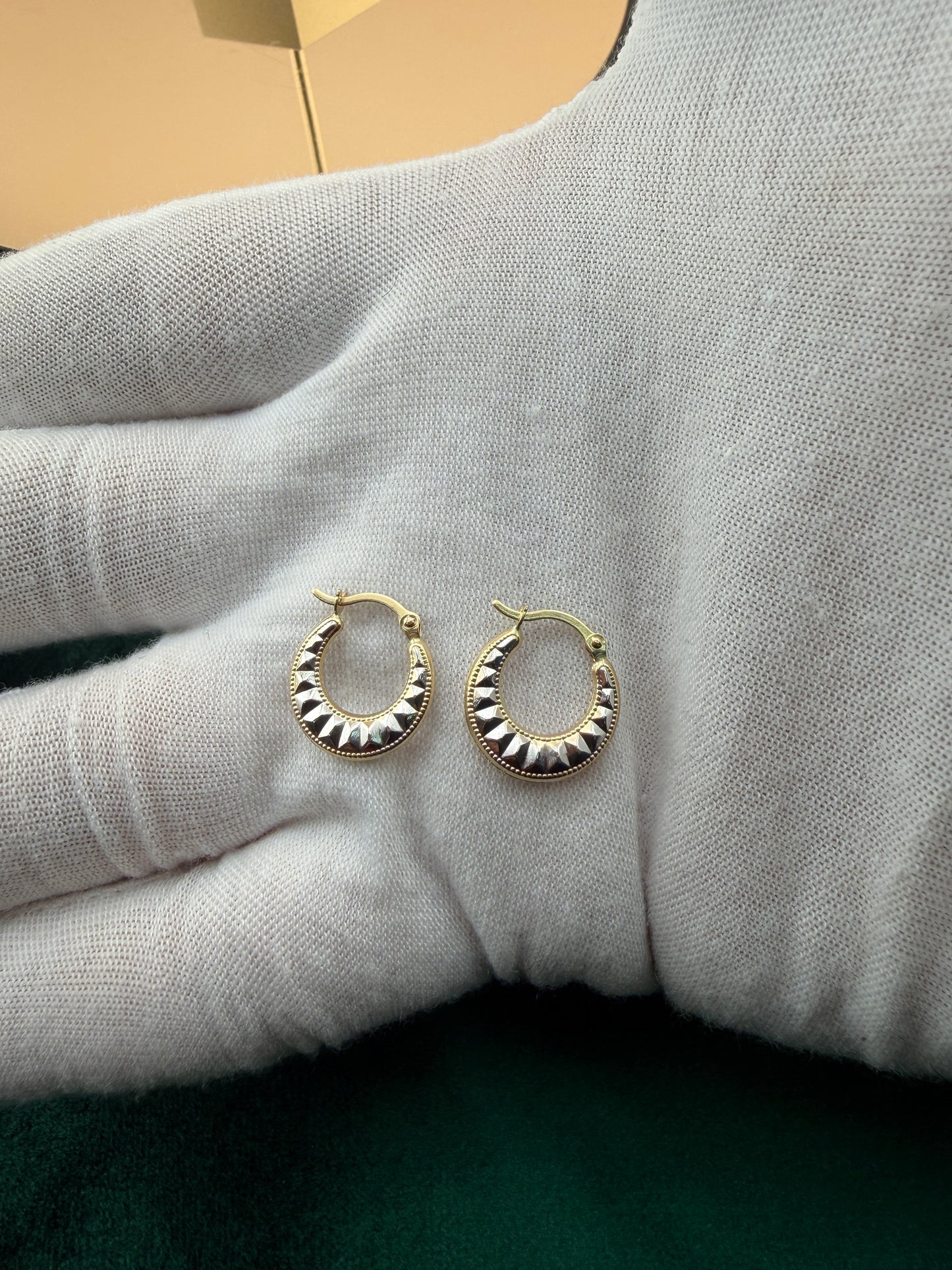 Fancy Hoop Earrings