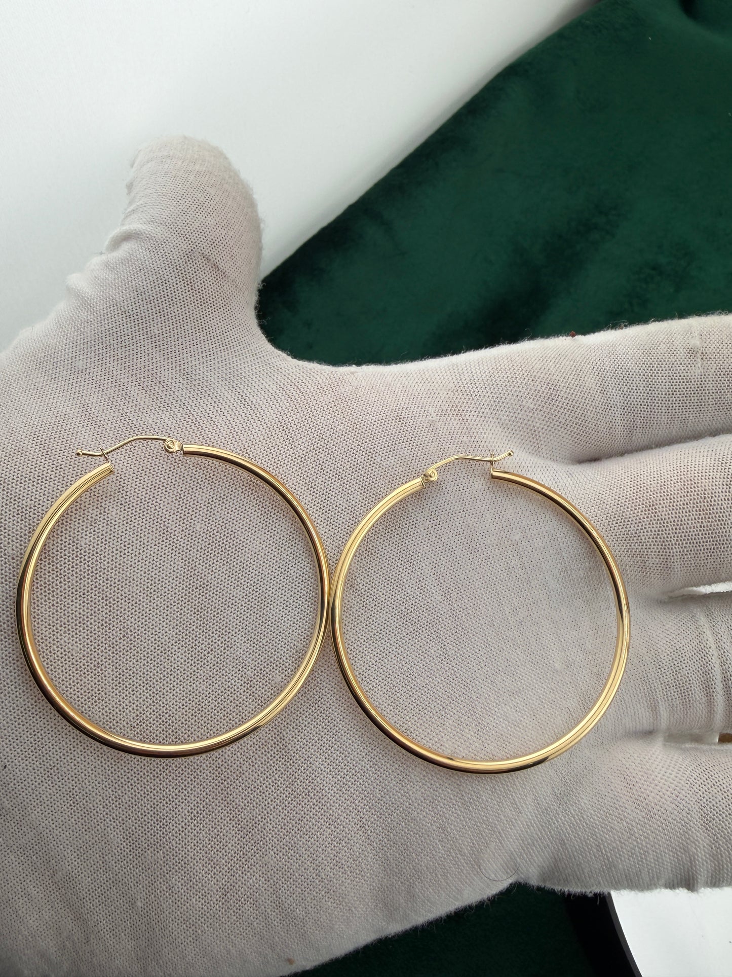 Gold Hoop Earrings