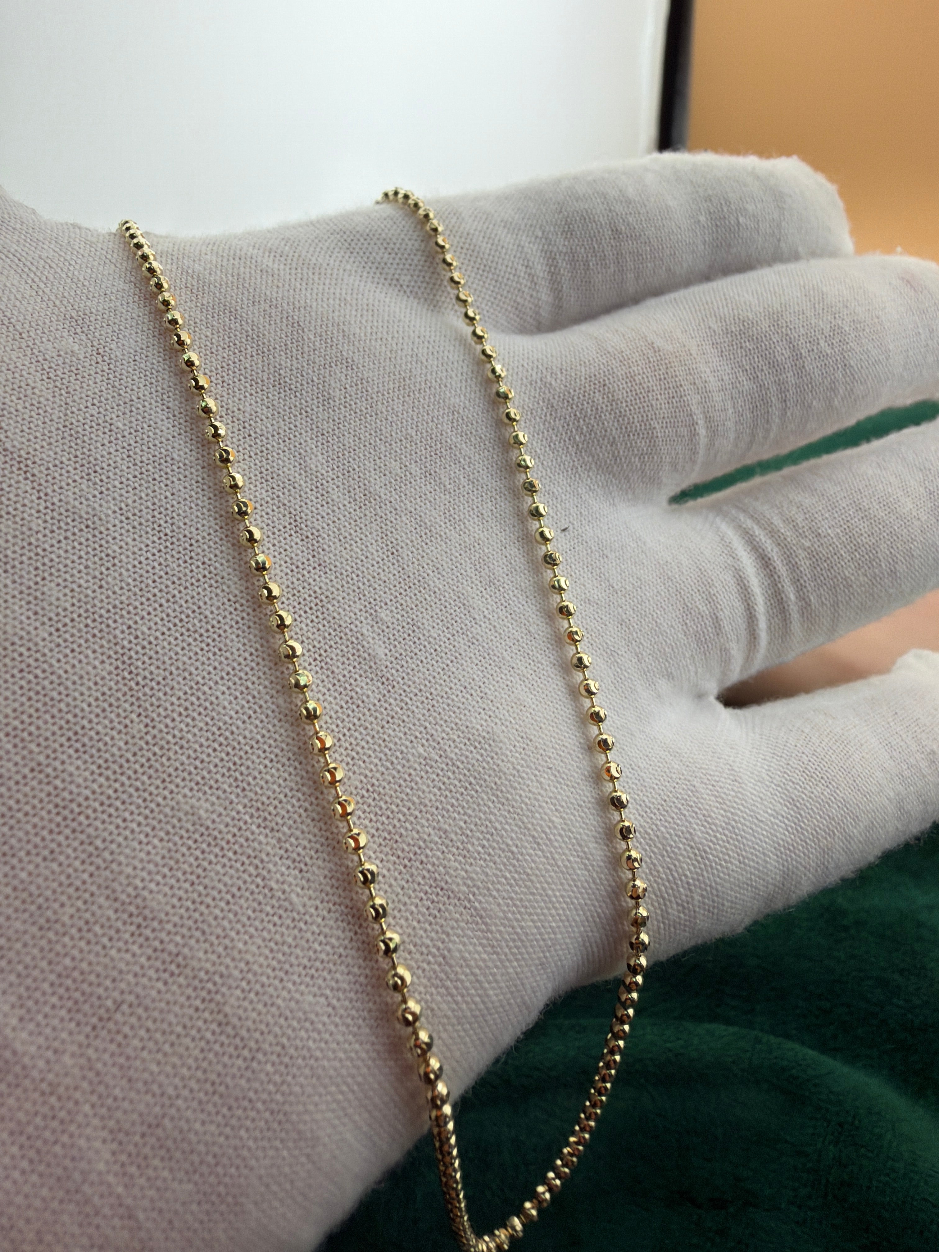 Moon Cut Ball Chain 2.mm