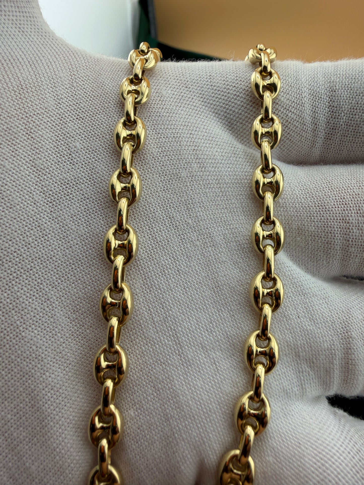 Puffy Link Chain Necklace