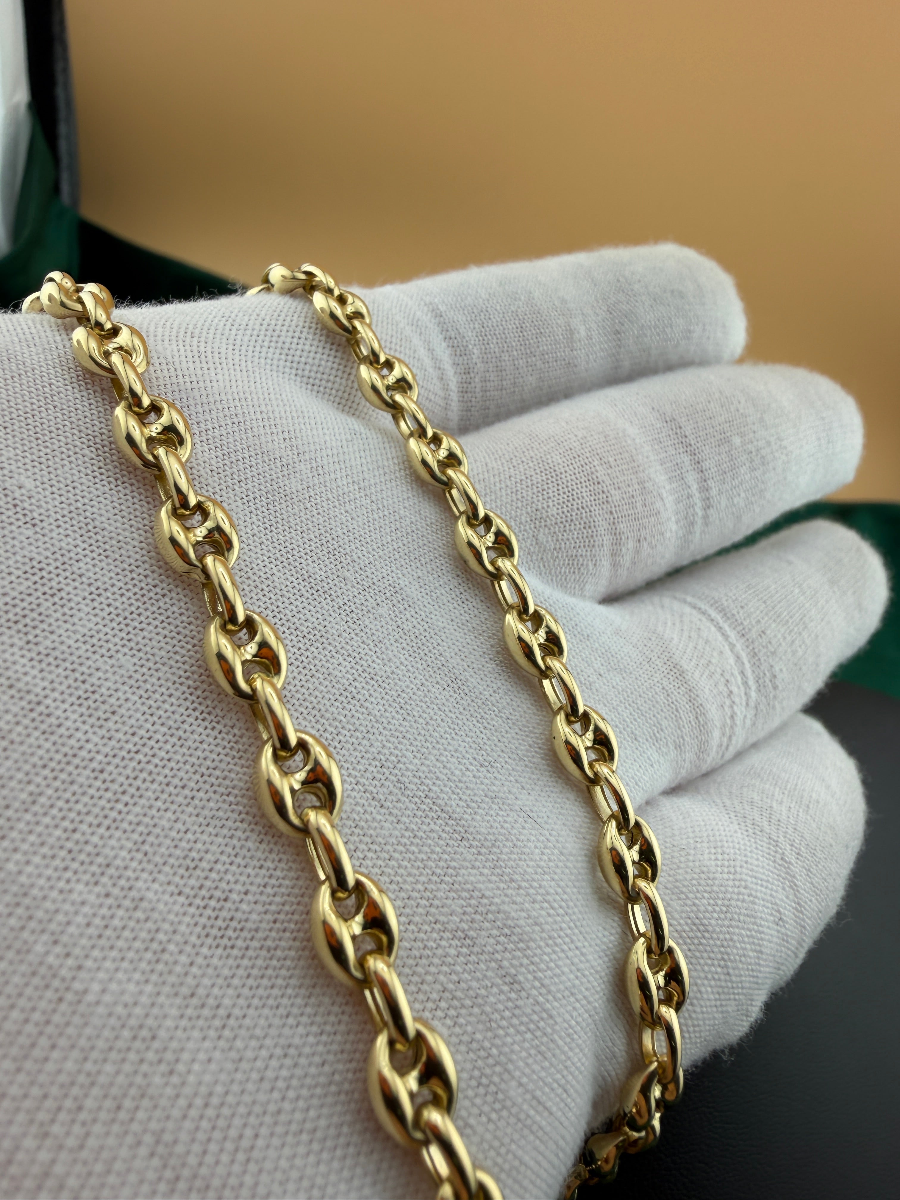 Puffy Link Chain Necklace