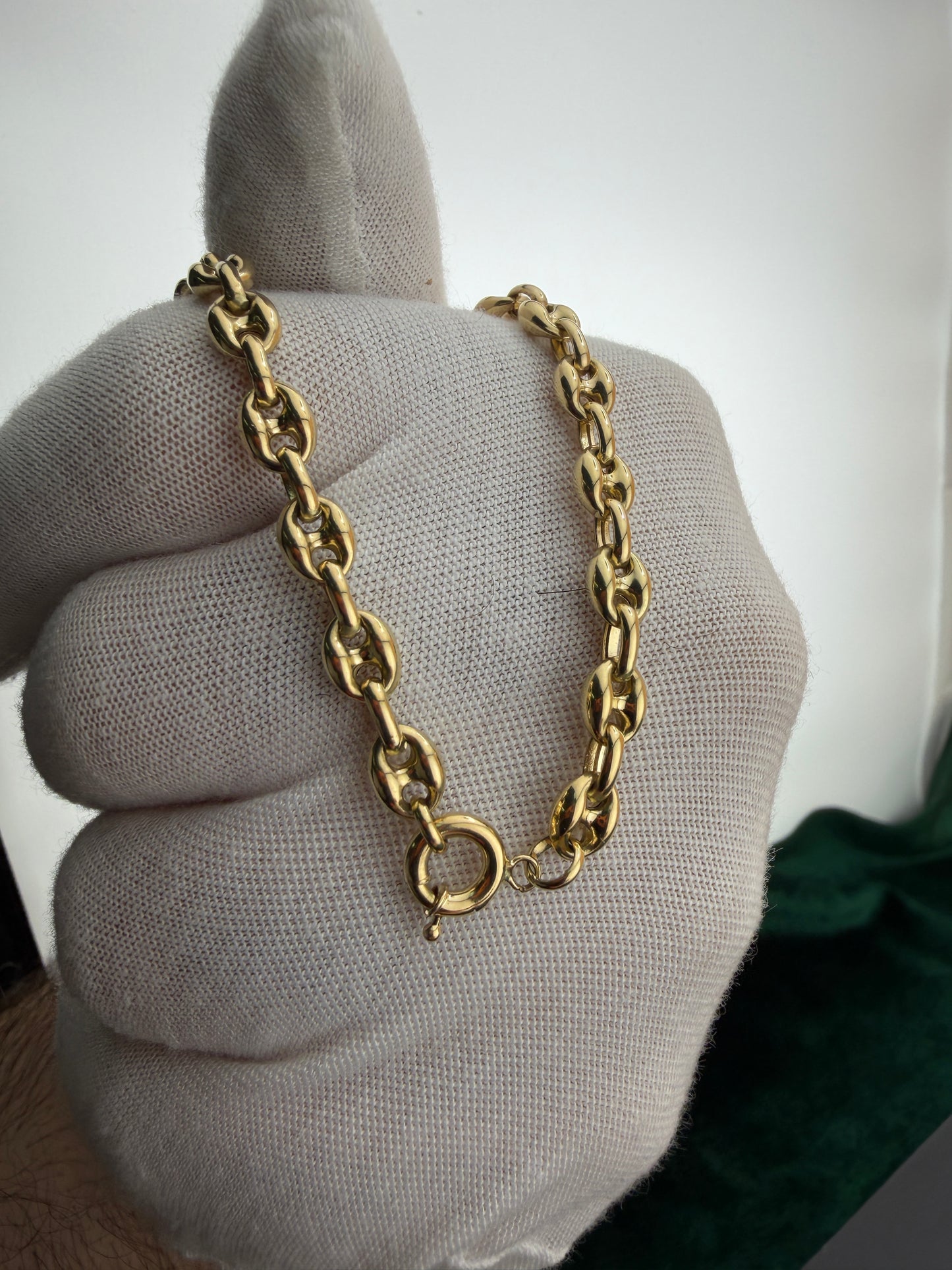 Puffy Link Chain Necklace