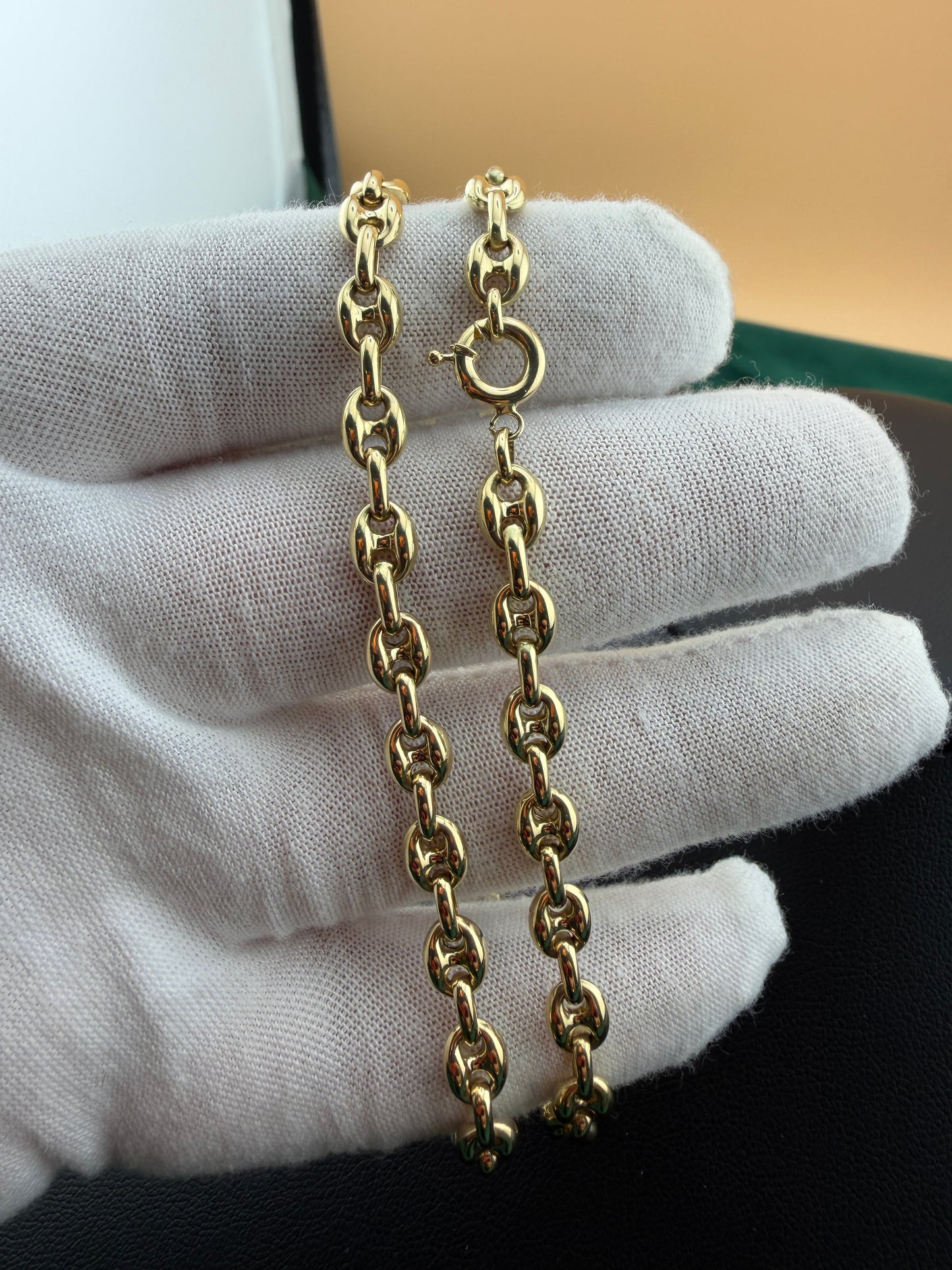 Puffy Link Chain Necklace