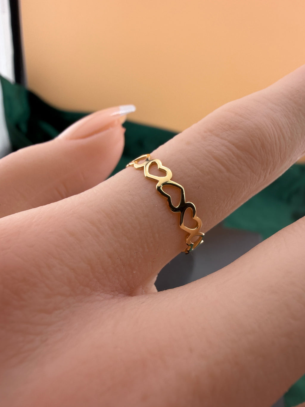 Eternity Heart Ring