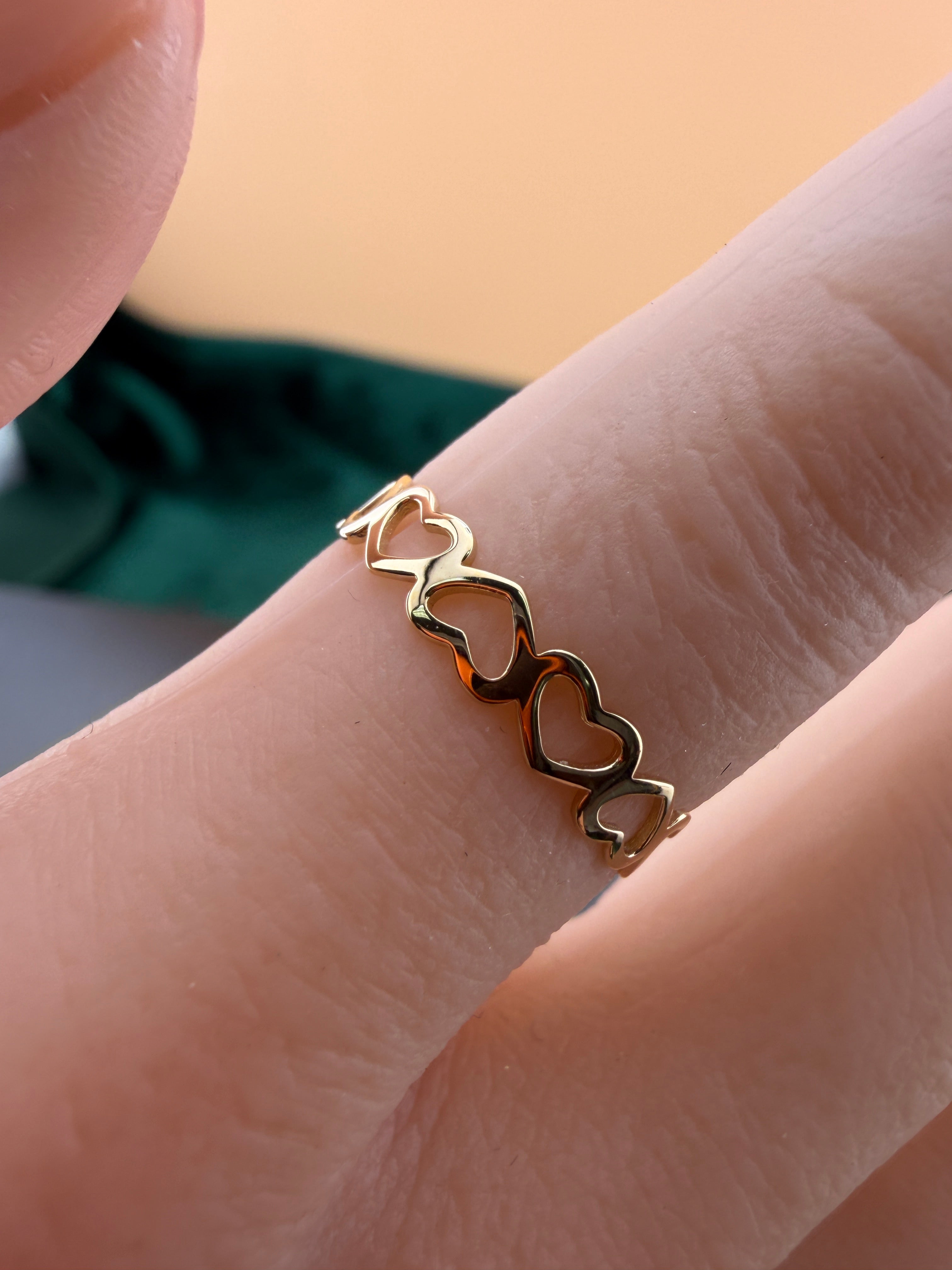 Eternity Heart Ring