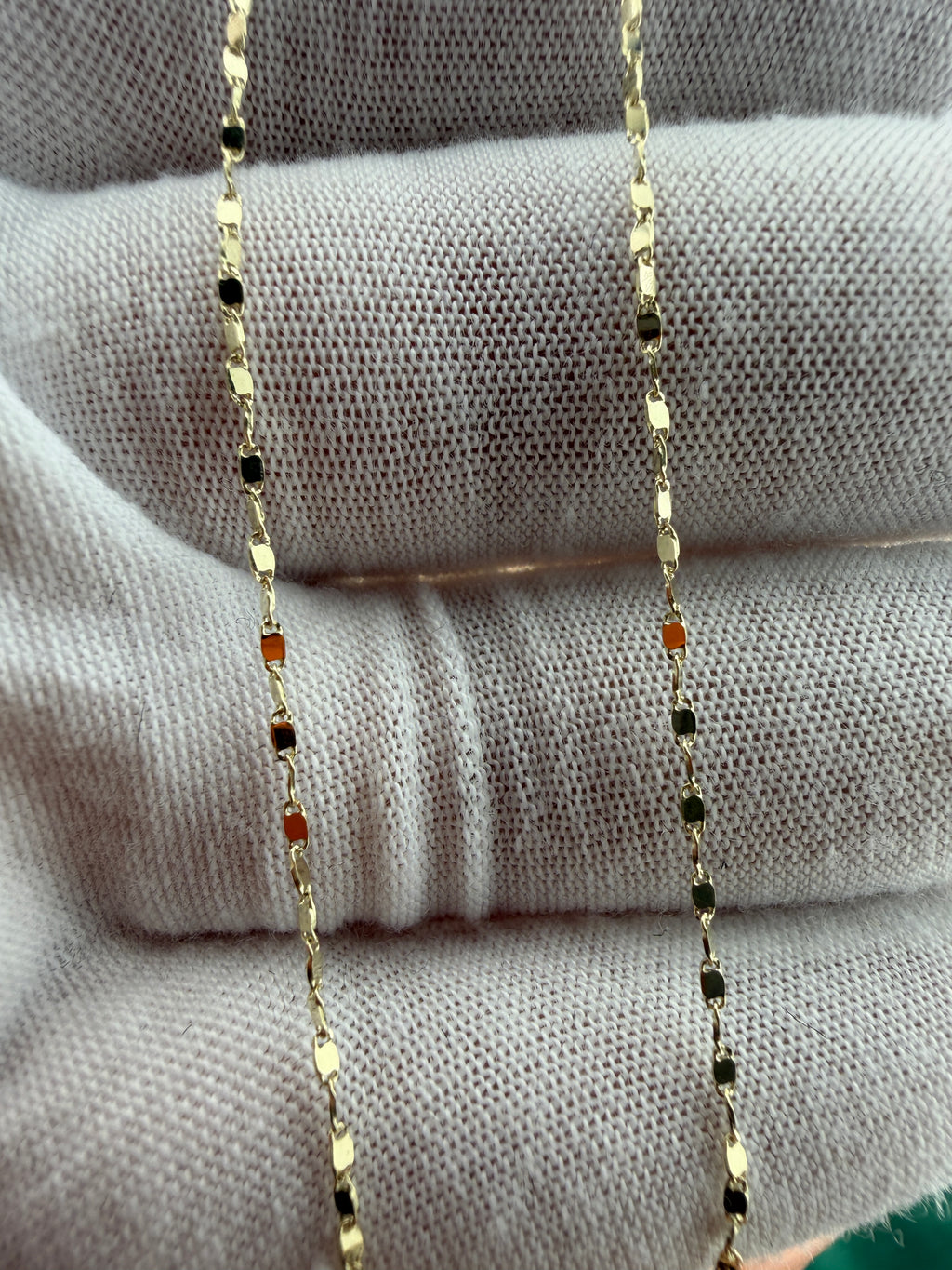 Diamond Cut Chain Necklace