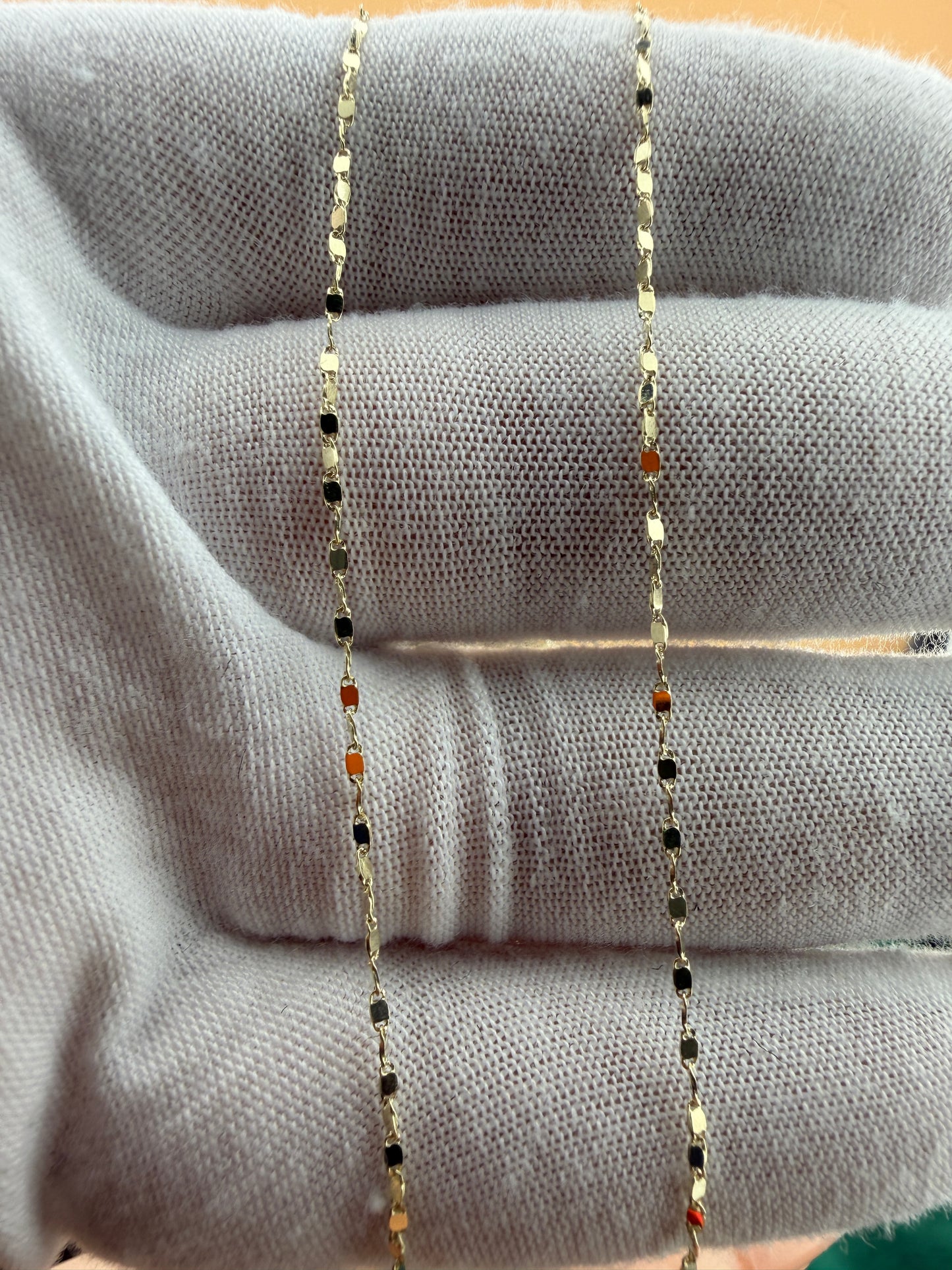 Diamond Cut Chain Necklace