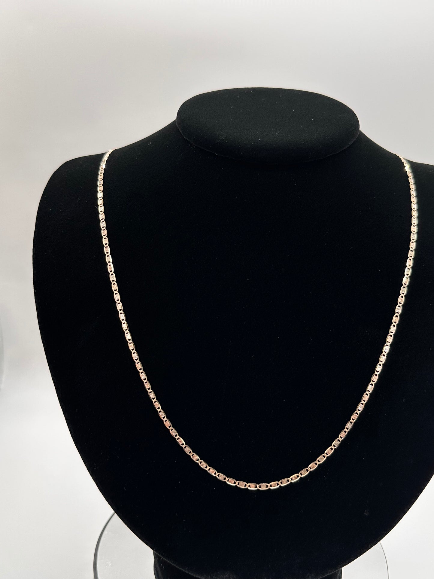 14K Tri-Color Gold Valentino Chain