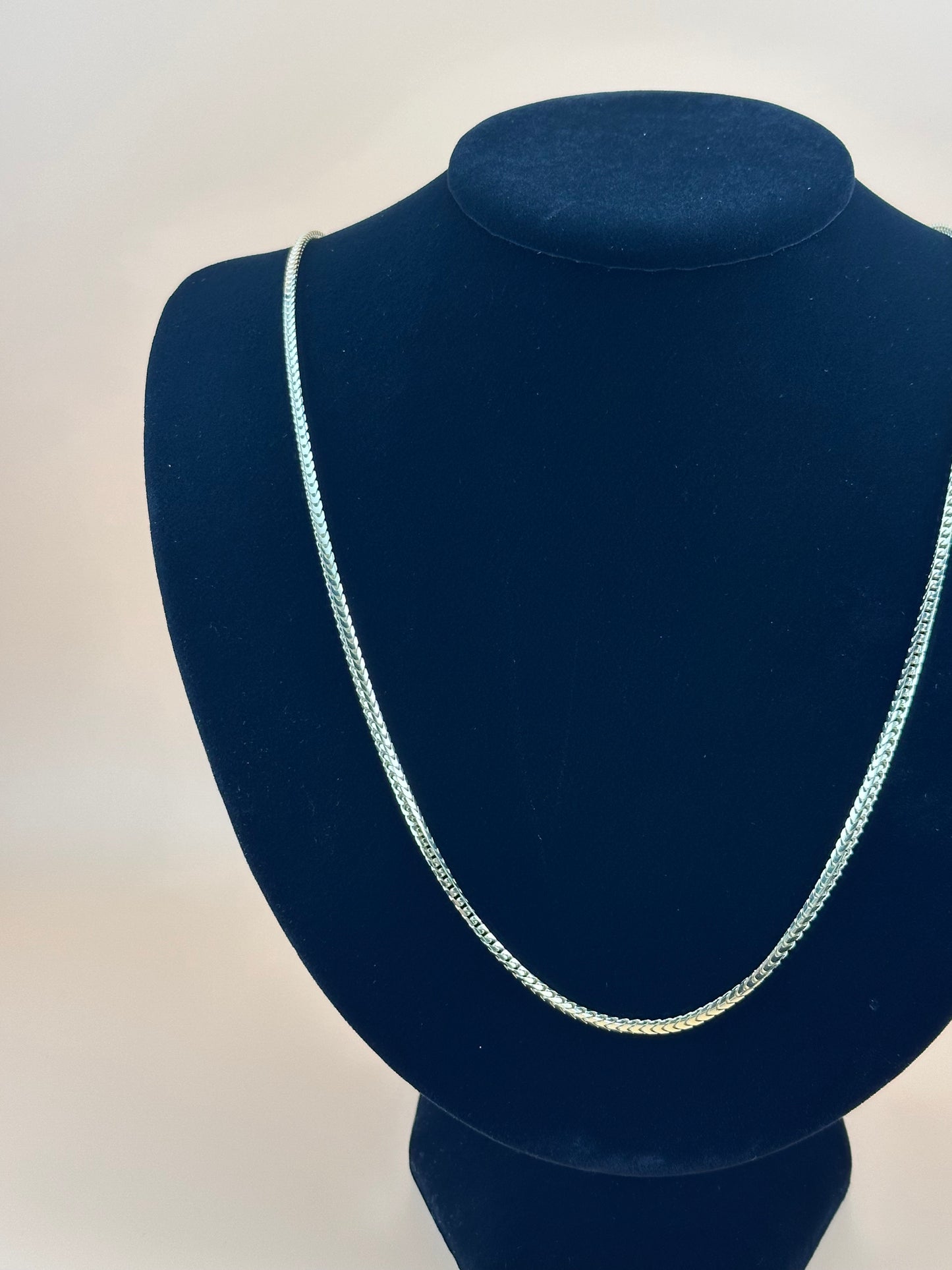 14K Solid Gold Franco Chain – 2.2mm – Men’s & Women’s Gold Chain