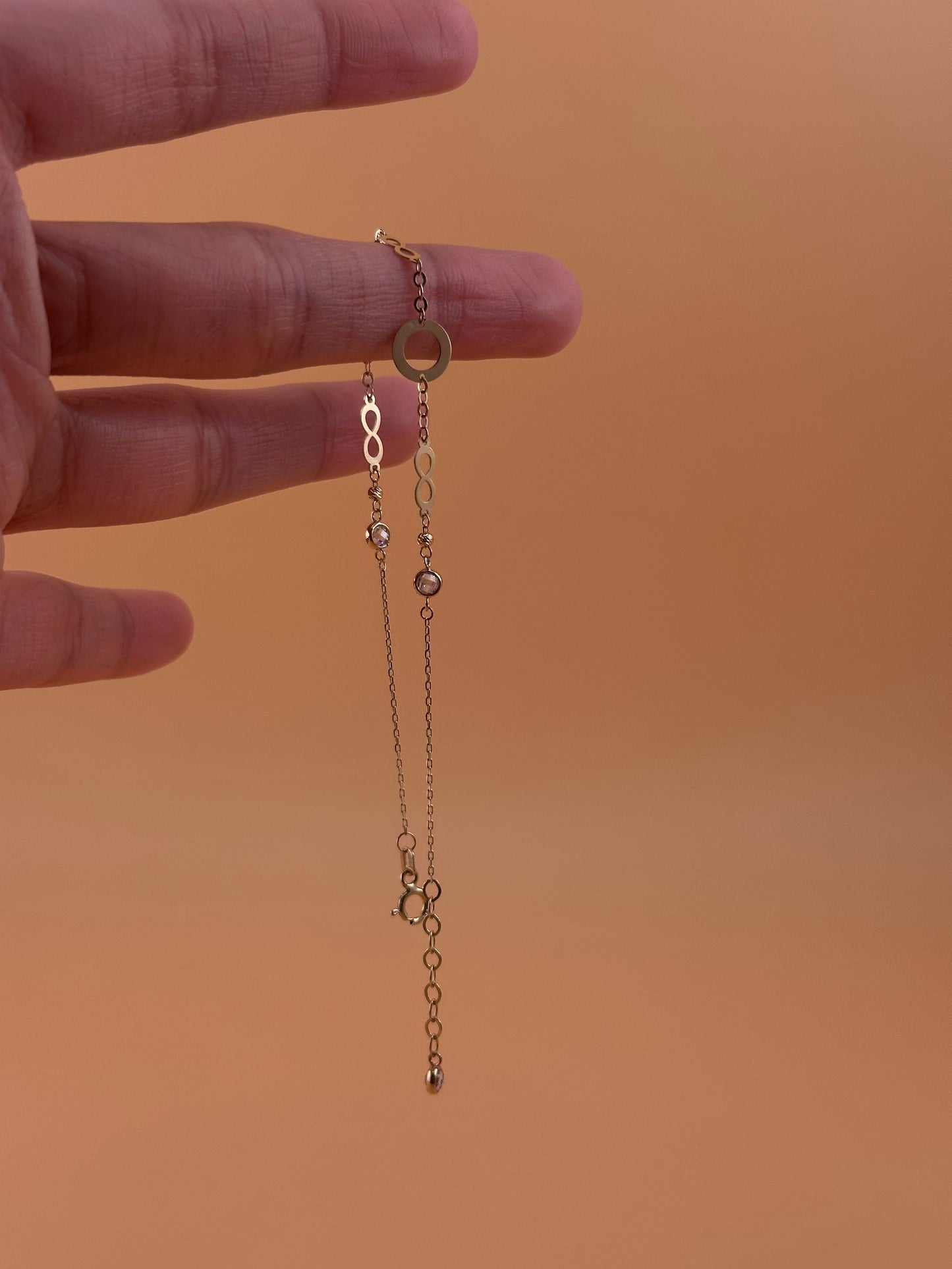 14K Gold Adjustable Light Bracelet