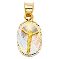 14K Yellow Gold Religious Pendant - PT338