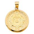 14K Yellow Gold Religious Pendant - PT1564