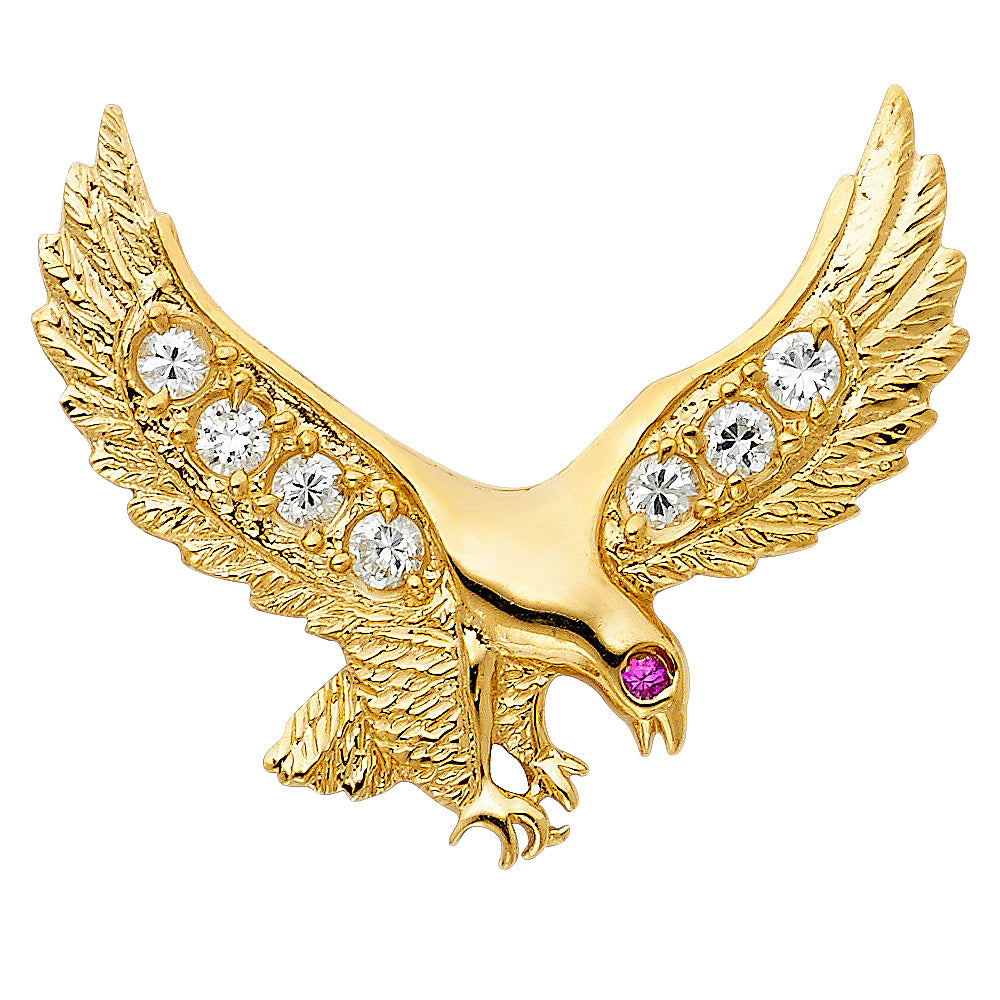 14K Yellow Gold Animal, Sea Life & Butterfly Pendant - PT1599