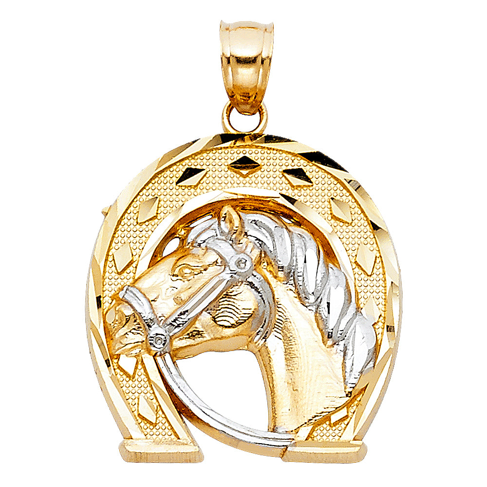 14K Yellow Gold Animal, Sea Life & Butterfly Pendant - PT1642