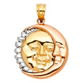 14K Yellow Gold Nature, Sports, Evil Eye & Baby Pendant - PT1935