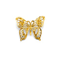 14K Yellow Gold Animal, Sea Life & Butterfly Pendant - PT2667