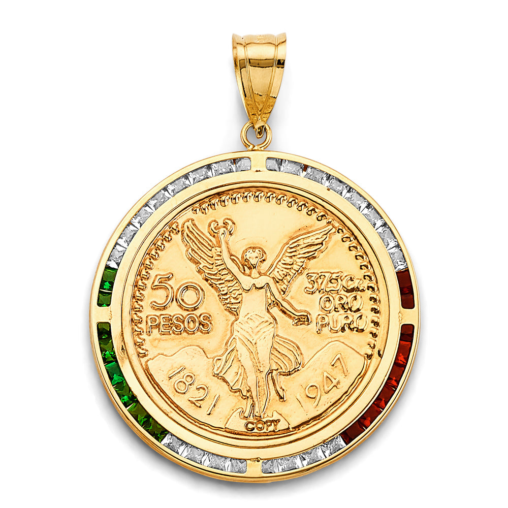 14K Yellow Gold Coin & Coin Frame - PT2759