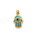14K Yellow Gold Nature, Sports, Evil Eye & Baby Pendant - PT2786
