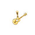 14K Yellow Gold Key, Music & Assorted Pendant - PT2863