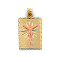 14K Yellow Gold Religious Pendant - PT2902