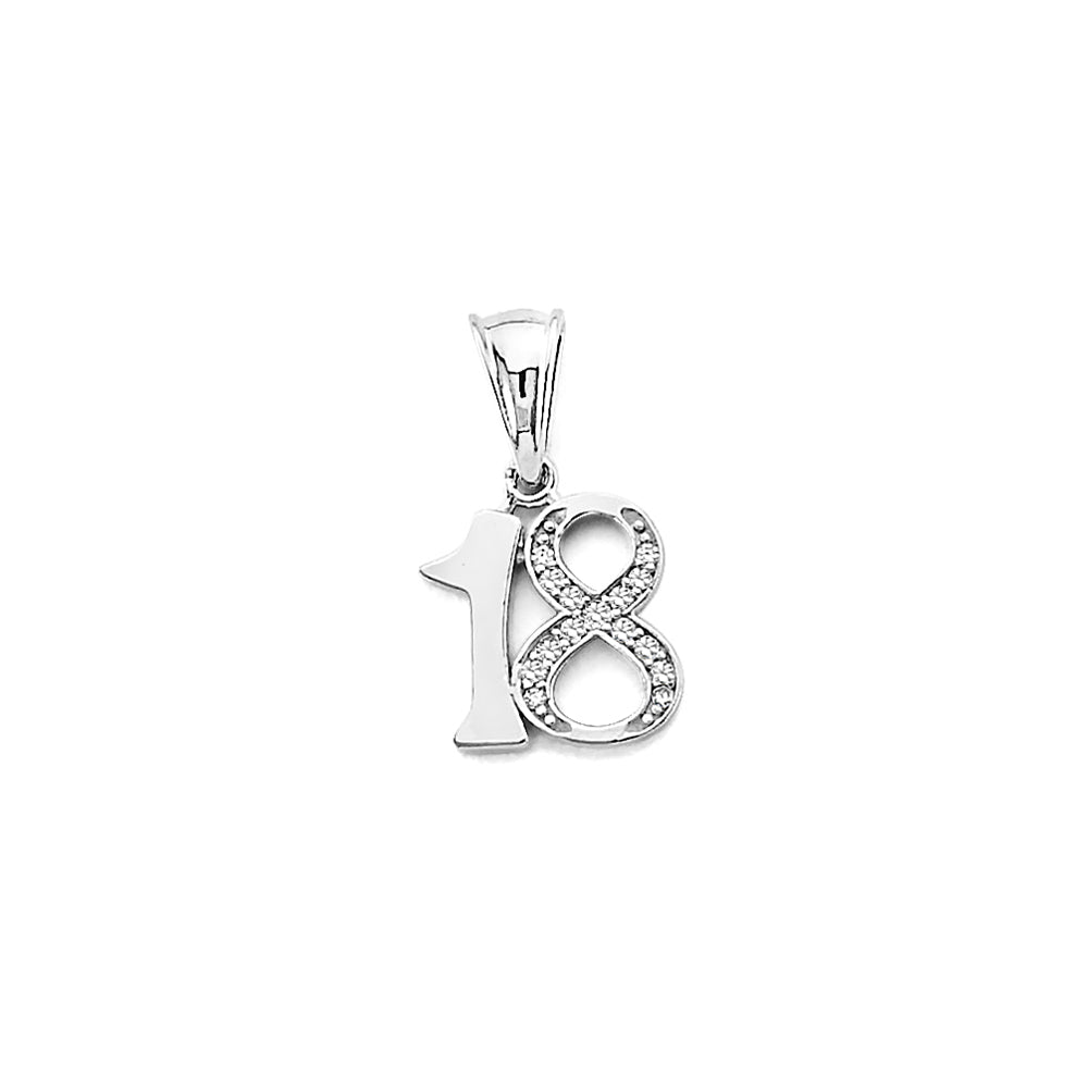14K Yellow Gold Flower & 15 Años Pendant - PT2981