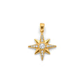 14K Yellow Gold Nature, Sports, Evil Eye & Baby Pendant - PT3117