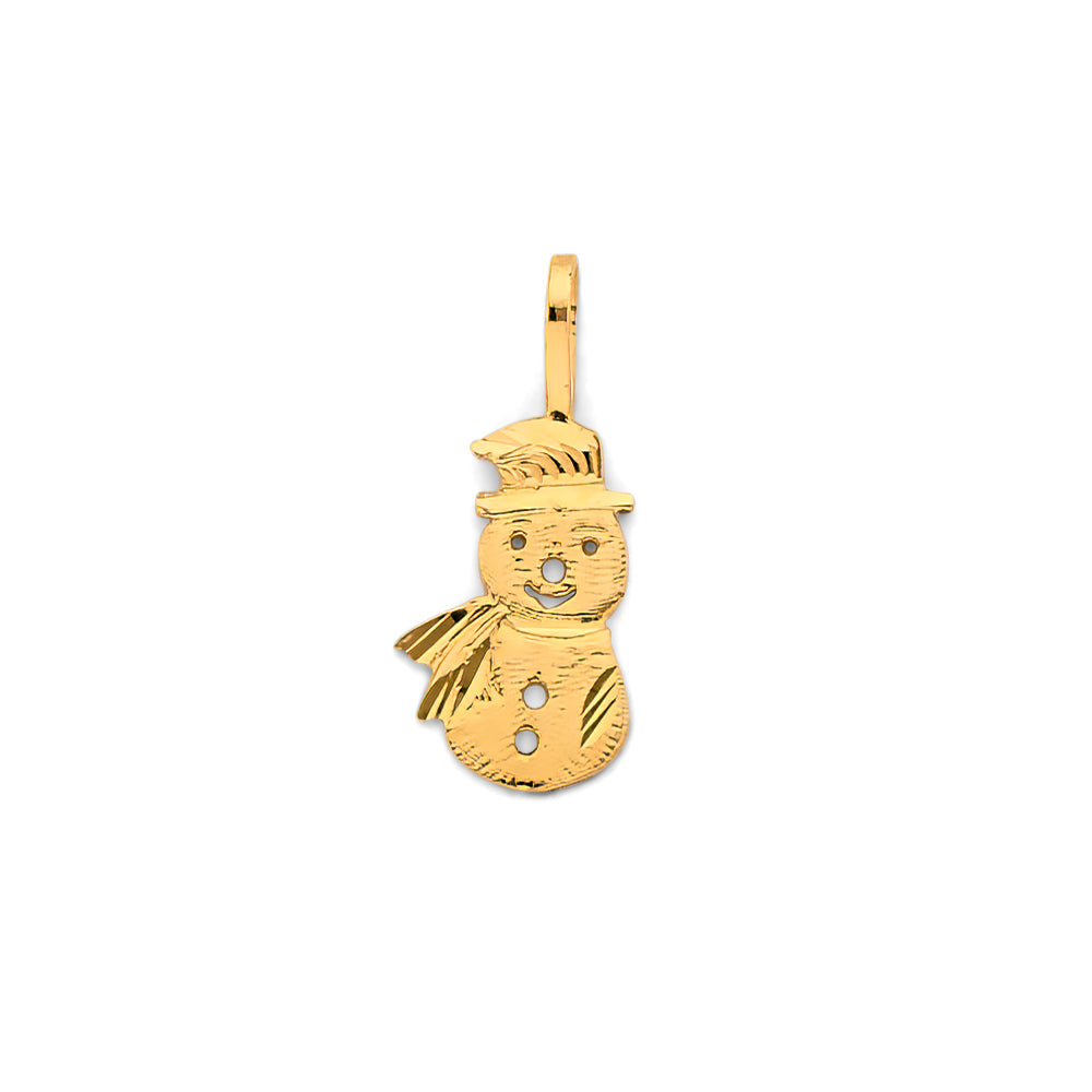 14K Yellow Gold Nature, Sports, Evil Eye & Baby Pendant - PT3126