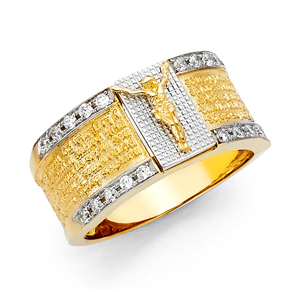 14K Yellow Gold Men's, Signet & Nugget Ring - RG1453