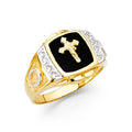 14K Yellow Gold Men's, Signet & Nugget Ring - RG1527