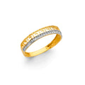14K Yellow Gold Fancy CZ & Mother's Ring - RG2991