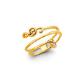 14K Yellow Gold Fancy Assorted & 7 Day Ring - RG3242