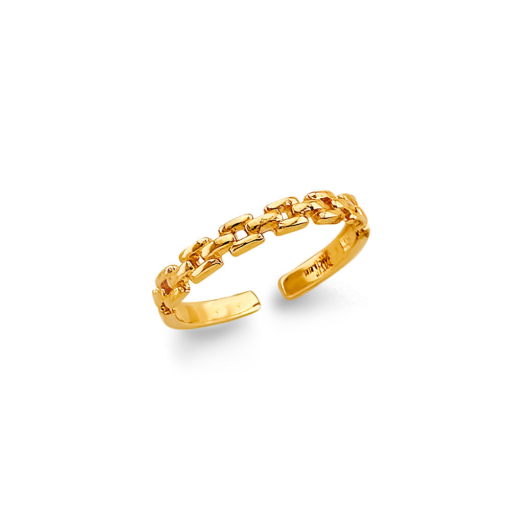 14K Yellow Gold Toe Ring - RG3282