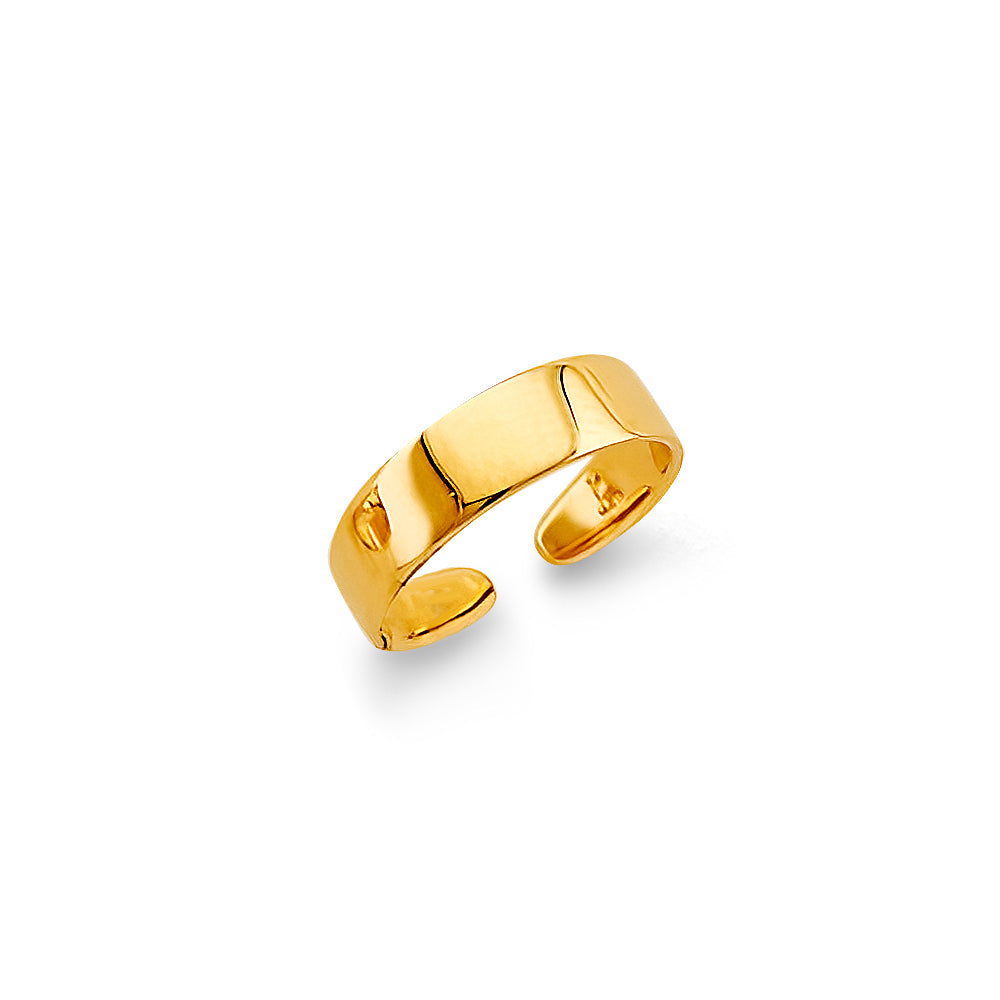 14K Yellow Gold Toe Ring - RG3287