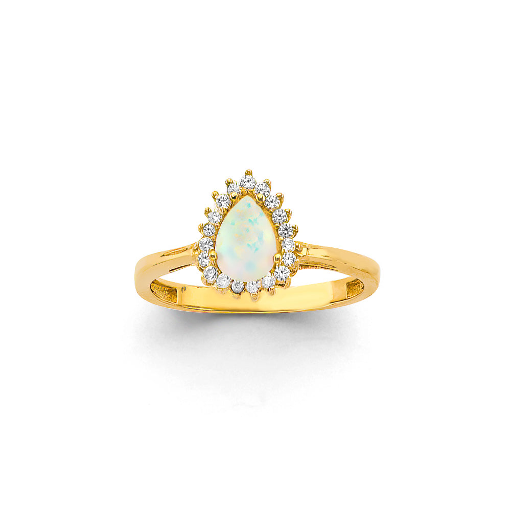 14K Yellow Gold Half Set - RG3438