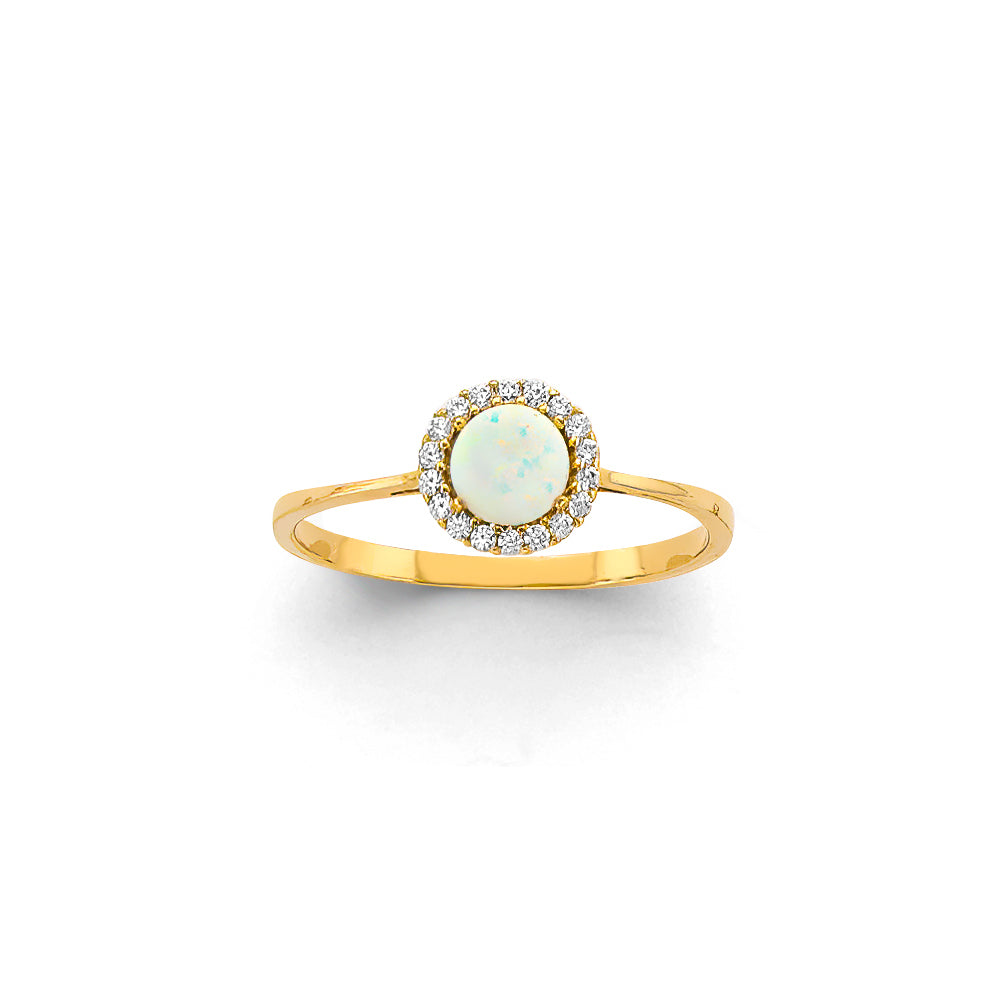 14K Yellow Gold Half Set - RG3439